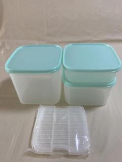 【けいこ】Tupperware MMスクエア　セット Amazon｜Tupperware MM Square #2 2.6l 1 pc｜保存容器