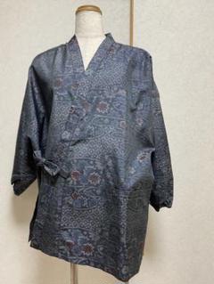 着物リメイク298大島紬から作務衣 着物リメイク大島紬から作務衣