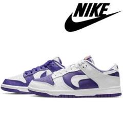 新品 NIKE ダンク 希少な左右非対称カラー＋反転スウッシュは限定デザイン