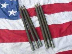 1965” 米軍実物 ナム戦 デッド!　テントポール　14本セット 軍幕 1968” 米軍実物 ナム戦 デッド! テントポール 6本セット 68