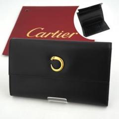 品多く 長財布 Cartier ✨未使用展示品✨ パンテール 三つ折り パンサー 小物