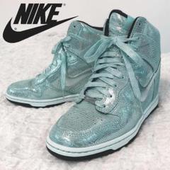 未使用級☆NIKE DUNK SKY HI ハイカットスニーカー インヒール Nike Dunk Sky Hi Print Black W for sale | eBay