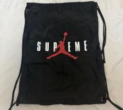 Supreme x Jordan Drawstring Bag "Black"