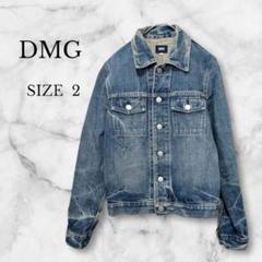 DMGドミンゴ デニムジャケット レディース ヴィンテージ加工 アメカジ M