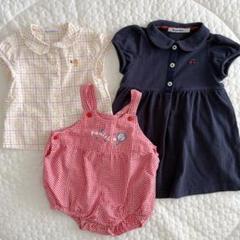 ファミリア 他 39点 セット まとめ売り 50.60.70cm 女の子 familiar（ファミリア）まとめ売り 50 60 女の子 2