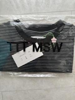 希少品！ttt msw Border tee ブラック！sサイズ！のサムネイル