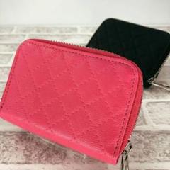⭐︎ レディース カードケース カード入れ コインケース キルティング ピンク