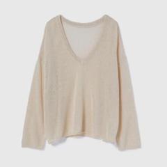 新品SeaRoomlynn PAPER KNIT 2wayルーズトップス ナッツ - メルカリ