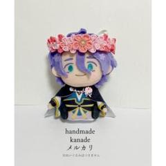 ぬい服　ハンドメイド　お花　ヘッドドレス