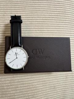 Daniel Wellington アナログ時計 ホワイト/ブラック