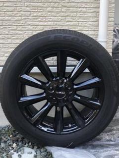 TRD TF8 ホイール タイヤ付4本 18x7.5 5H +48 100 TRD 【TRD/ティーアールディー】 18インチ アルミホイール TF8