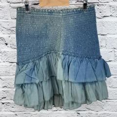 【未使用】ZARA　スカート　ジーンズ　サイズM 473のサムネイル