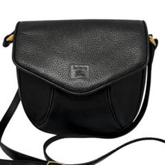 【極美品】バーバリー ウエストポーチ ボディバッグ ナイロン 黒 BURBERRY 美品 バーバリー ナイロン ブラック ボディバッグ
