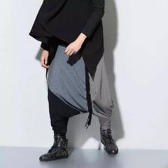 サルエルパンツ レディースパンツ メンズパンツ ワイドパンツ モモンガパンツ
