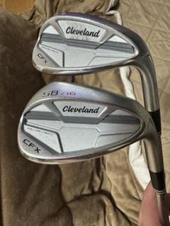 【美品】Cleveland CFX ウェッジ 2本セット(52°& 58°) 美品】Cleveland CFX ウェッジ 2本セット(52°& 58°) - メルカリ
