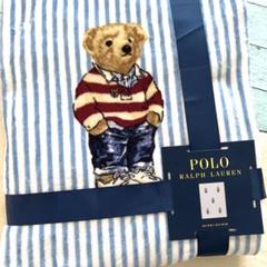 【新品ま未使用】Ralph Lauren クマ柄ブランケット ポロ ラルフローレン ブランケット POLO bear ポロベア クマ