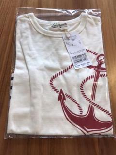 新品 ラブ&ピース&マネー マリン半袖Tシャツ 100