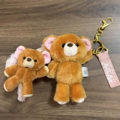 ディズニーストア マイケルのテディベア キーチェーン ヘアクリップ