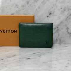 LOUIS VUITTON ルイヴィトン カードケース グリーン 緑 エピ
