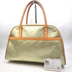 美品鑑定書付き LOUIS VUITTON モノグラム ヴェルニ トンプキンスのサムネイル