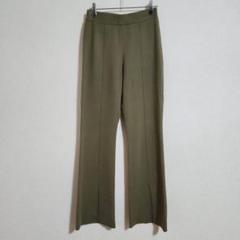【AZUL BY MOUSSY】（M）スリットパンツ/ストレッチワイドパンツ