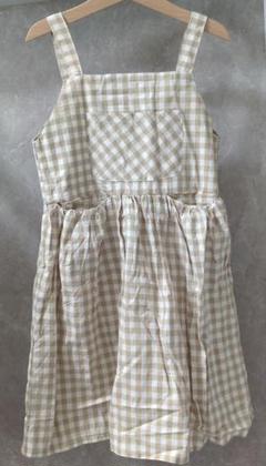 ノースリーブチェック柄ワンピース 110cm