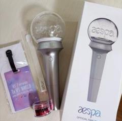 aespa ペンライト ファンミ 銀テ 入場特典 aespa ペンライト ファンミ 銀テ 入場特典 - メルカリ