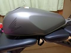 値下げHONDA レブルガソリンタンクシルバー