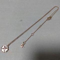 【新品未使用】kate spade ピンクゴールド ネックレス クローバー ⭐︎ kate spade ケイトスペード ネックレス ピンクゴールド