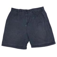 ノーティカ W39 ハーフパンツ タック ロゴタグ 夏物古着l91①