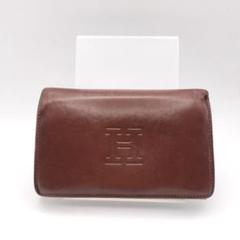 ヒロフ　折財布　財布　ウォレット　ブラウン