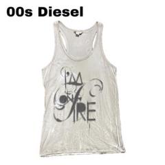 【ファッション通販】の商品をすべて 00s メルカリ - グランジ グラフィックタンクトップ Diesel y2k トップス