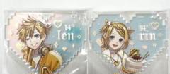 鏡音リン レン　オーロラアクリルチャーム 楽天コレクション 2個セット