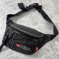 y2k archive 00s DIESEL bodybag BLK