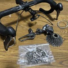 即納】 SHIMANO(シマノ) STIレバー Claris ST-2400 左右セット
