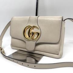 極美品Gucci GGマーモント アリー スモールショルダー ショルダーバッグ 極美品Gucci GGマーモント アリー スモールショルダー