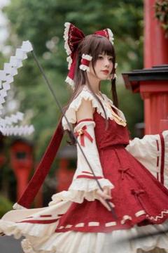 東方project博麗霊夢コスプレ衣装