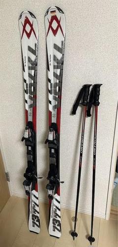 引き取り可 VOLKL スキー板、ストックセット RTM73 159cm 引き取り可 VOLKL スキー板、ストックセット RTM73 159cm