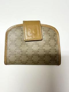 mb♡ CELINE ベージュ コインケース CELINE セリーヌ コインケース ジップ付きコンパクト カード