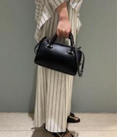 Mila Owen ミラオーウェン ワイドボストンバッグ ショルダー 2way
