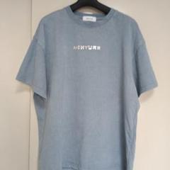 レディース　Tシャツ　ヴィンテージ加工　メタルロゴプリント　オーバーサイズ