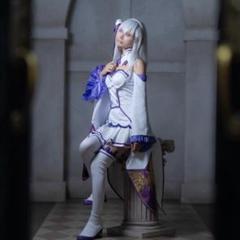 Costomo リゼロ エミリア コスプレ XLサイズ Costomo リゼロ エミリア コスプレ XLサイズ（コストモ/Re:ゼロ