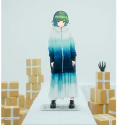 【MOCA】hazama 見えないものを見ようとして見上げた夜空のパーカー hazama 見えないものを見ようとして見上げた夜空のファー