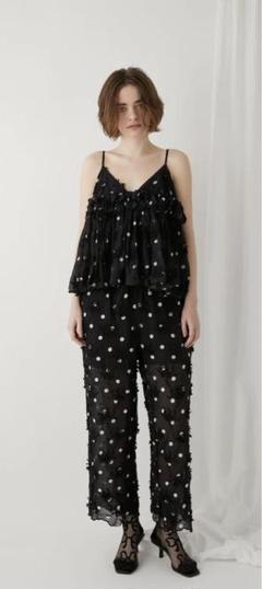 トップス spick&span 3D embroidery dot camisole spick&span 3D embroidery dot camisole