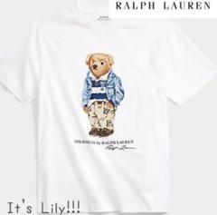 2t95cm ラルフローレン プレッピー ベア tシャツ