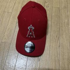 エンゼルス 9FORTY キャップ 赤