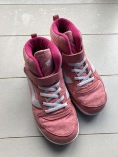 VANS ピンク ハイカットスニーカー 22cm
