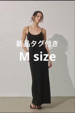 新品✨アリシアスタン　Wellness Rib Dress ブラック　ワンピ　M 新品✨アリシアスタン Wellness Rib Dress ブラック ワンピ M