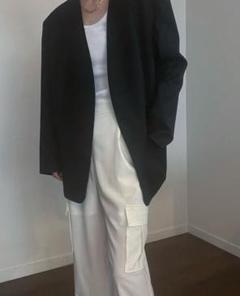 2025年最新】digne collarless jacketの人気アイテム - メルカリ