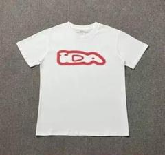 ida sply ロゴ 半袖Tシャツ ピンク x ホワイト BoxロゴTシャツ【ピンク×ホワイト・グレー×ブラック】 | PARISS